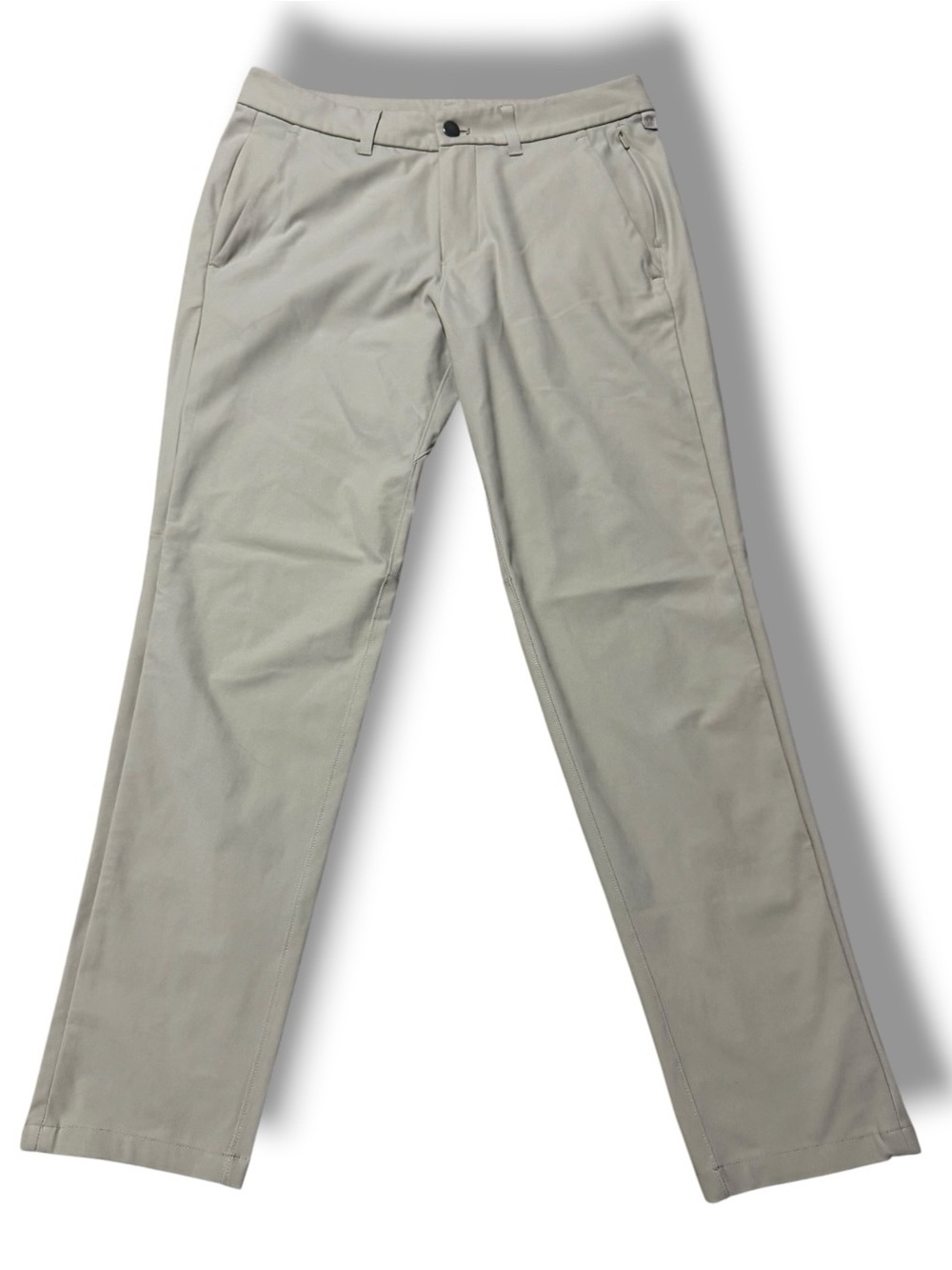 Lululemon ABC Classic-Fit Trouser Men’s 30 Tan Commission Pants Chino 28 Inseam